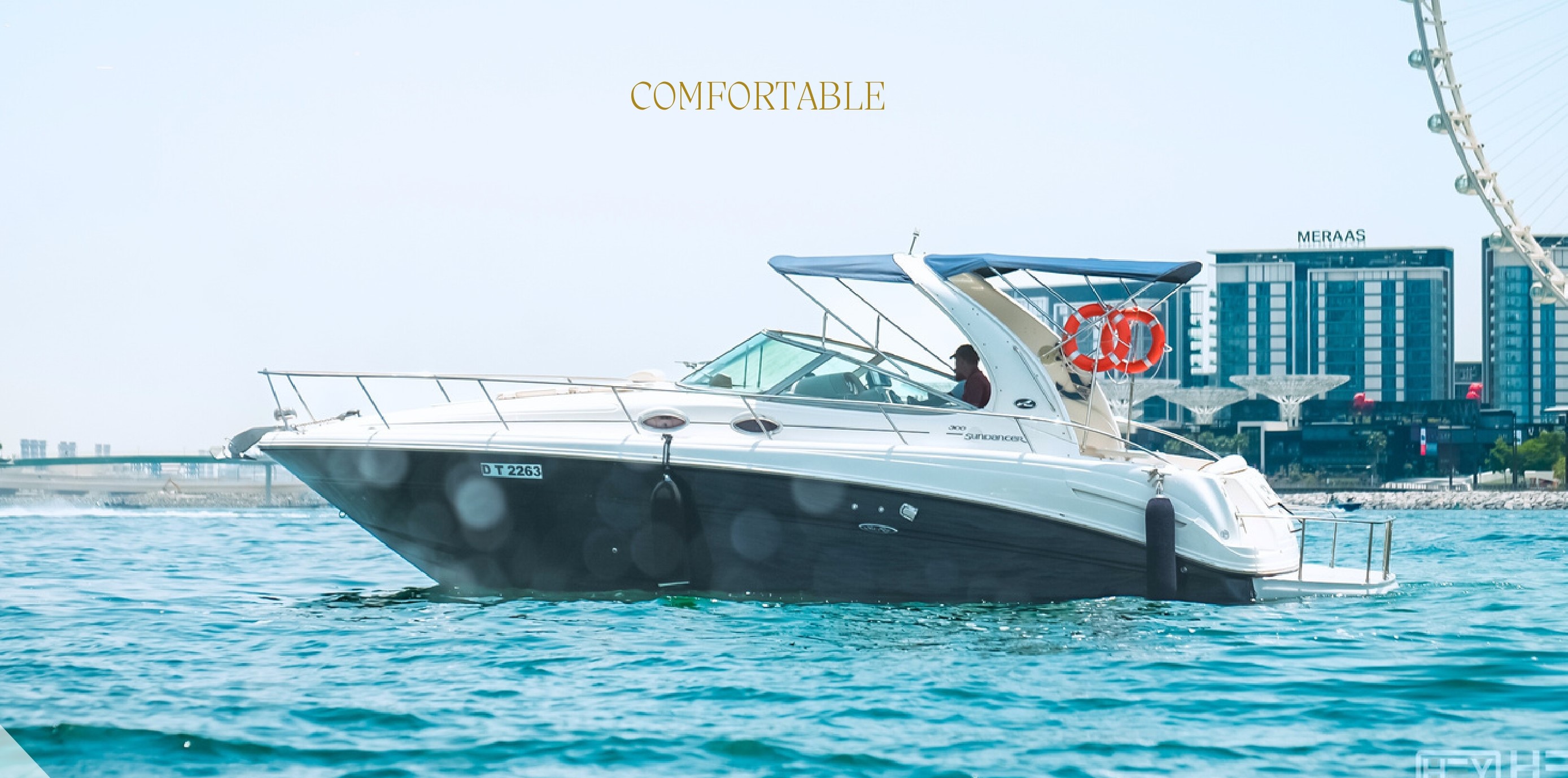 Luxury Yacht SUNDANCER in Dubai